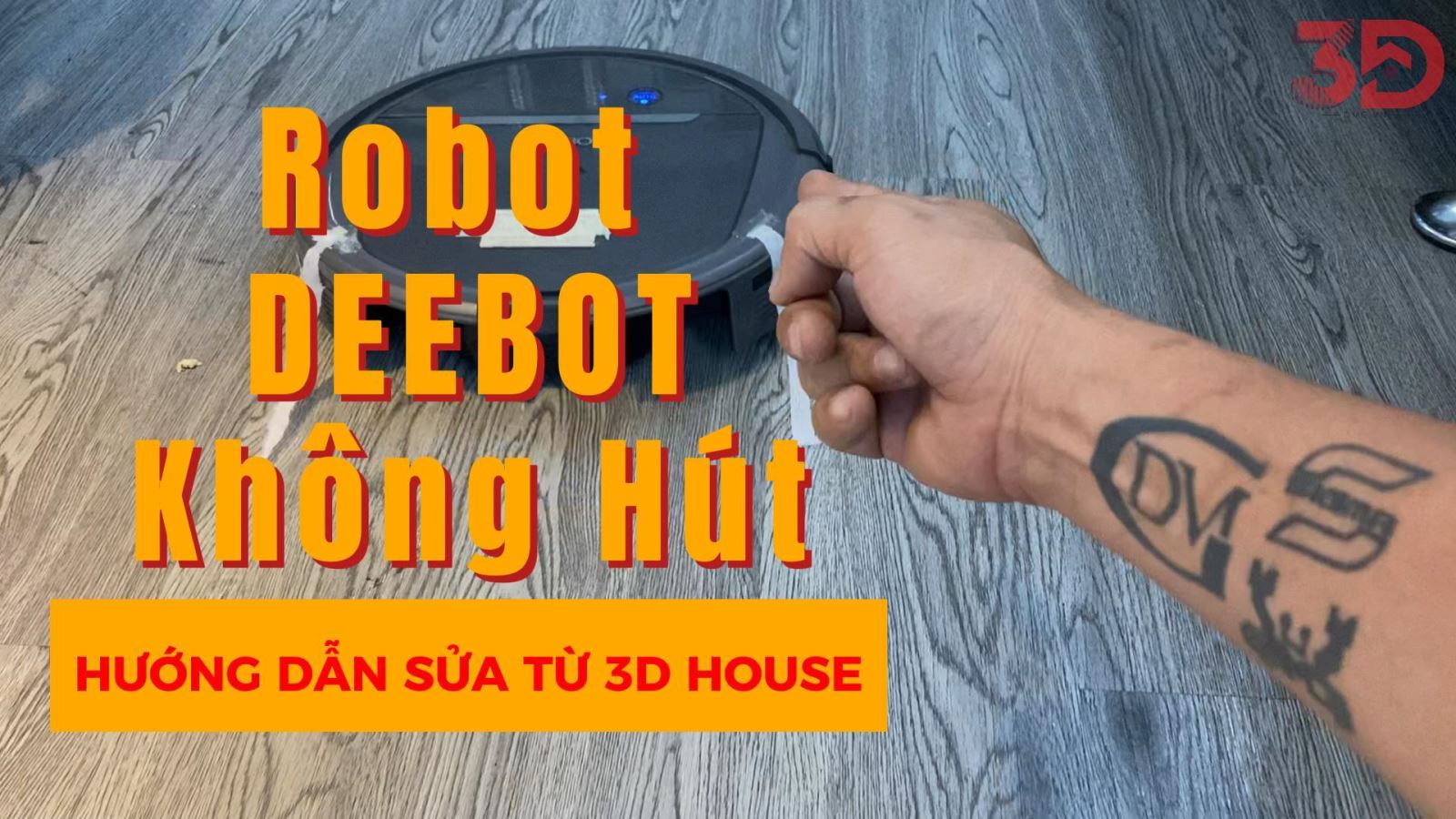 sửa robot hút bụi deebot không hút rác